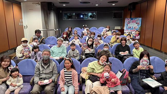 映画『ギャビーのドールハウス ザ・ムービー』キッズイベント独占 親子試写会に参加いただいたみなさん