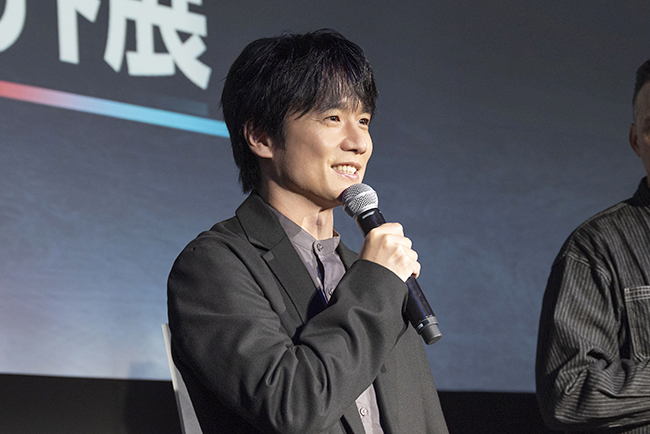 ピクサーの世界展（豊洲会場）内覧会に登壇したスペシャルサポーターの風間俊介さん