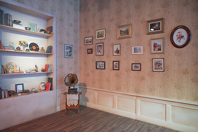 ピクサーの世界展（豊洲会場）の映画『カールじいさんの空飛ぶ家』の部屋