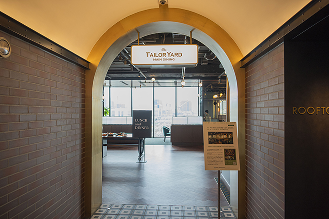 「ホテルメトロポリタン 大井町トラックス」の「ザ テーラーヤード メインダイニング」