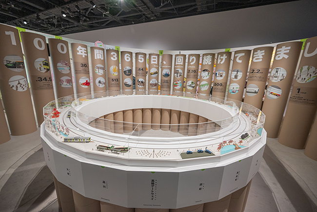 「モン タカナワ:ザ ミュージアム オブ ナラティブズ」5Fの「Box1500」で開催中の「ぐるぐる展ー進化しつづける人類の物語」