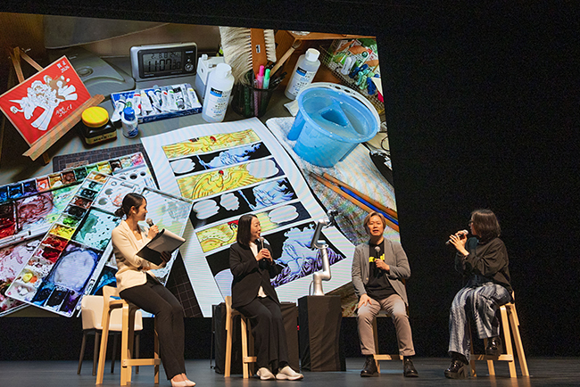 『マンガローグ:火の鳥』トークショーの様子