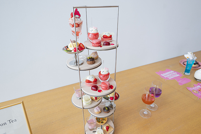 THE SUN & THE MOON(Cafe)で提供される「サンリオ展 FINAL ver. ニッポンのカワイイ文化60年史」の特別コラボメニュー