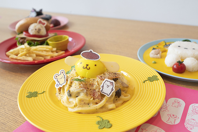 THE SUN & THE MOON(Cafe)で提供される「サンリオ展 FINAL ver. ニッポンのカワイイ文化60年史」の特別コラボメニュー