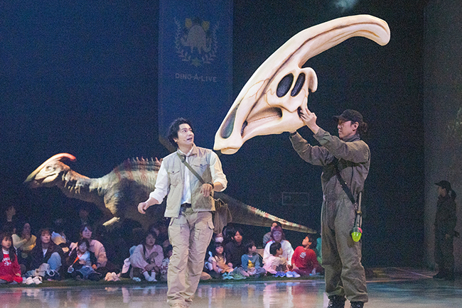 「ディノサファリ 2026（DINO SAFARI 2026）」公開ゲネプロで初登場したパラサウロロフス