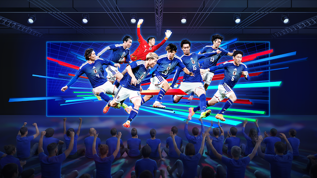 三井不動産 SAMURAI BLUE 3D EXPERIENCE Presented by SAISON