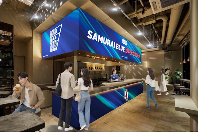 三井不動産 SAMURAI BLUE 3D EXPERIENCE Presented by SAISON