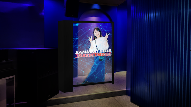 三井不動産 SAMURAI BLUE 3D EXPERIENCE Presented by SAISON