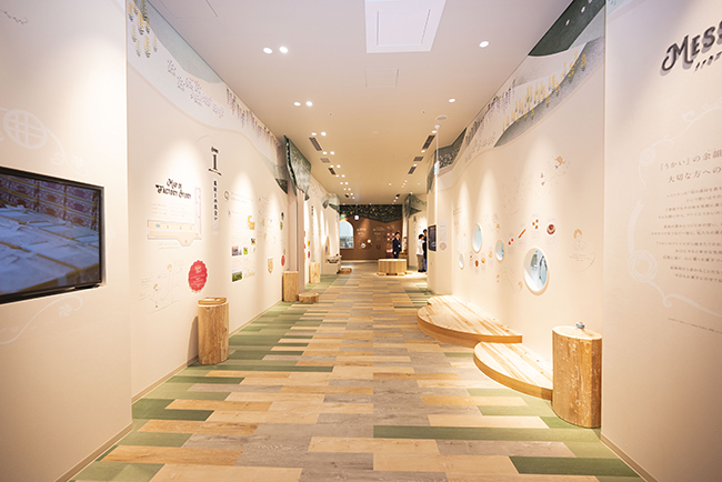 アトリエうかい Cafe ＆ Factory HACHIOJI（アトリエうかい カフェ＆ファクトリー 八王子）のお菓子工房見学スペース